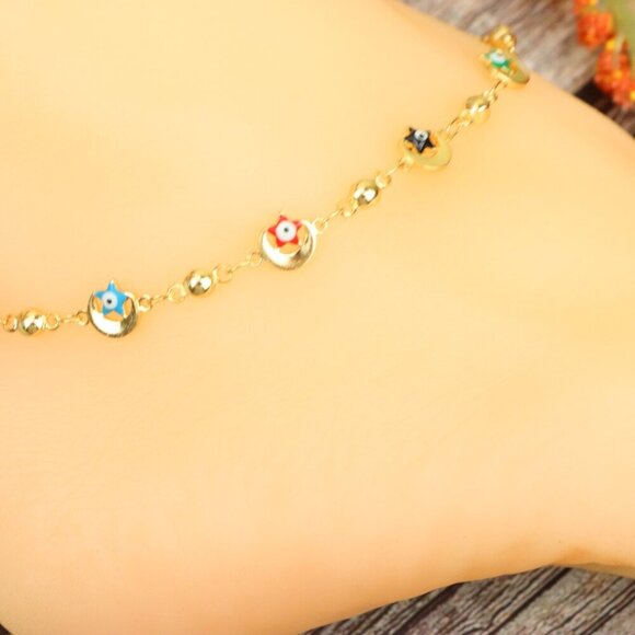 "Elegant Handmade Anklet – Delicate Jewelry for Women, MAR091940 - Picture 1 of 10